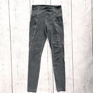 Athleta Women’s Salutation Stash 7/8 Tight High Rise Gray Ankle Leggings Size XS